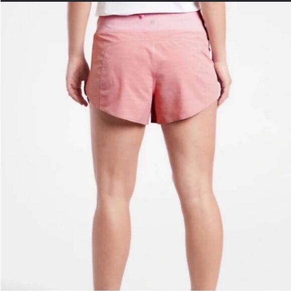 ATHLETA |  Run With It Textured 3.5” Inseam Hydrangea Pink Shorts Women’s Size M - Picture 13 of 13